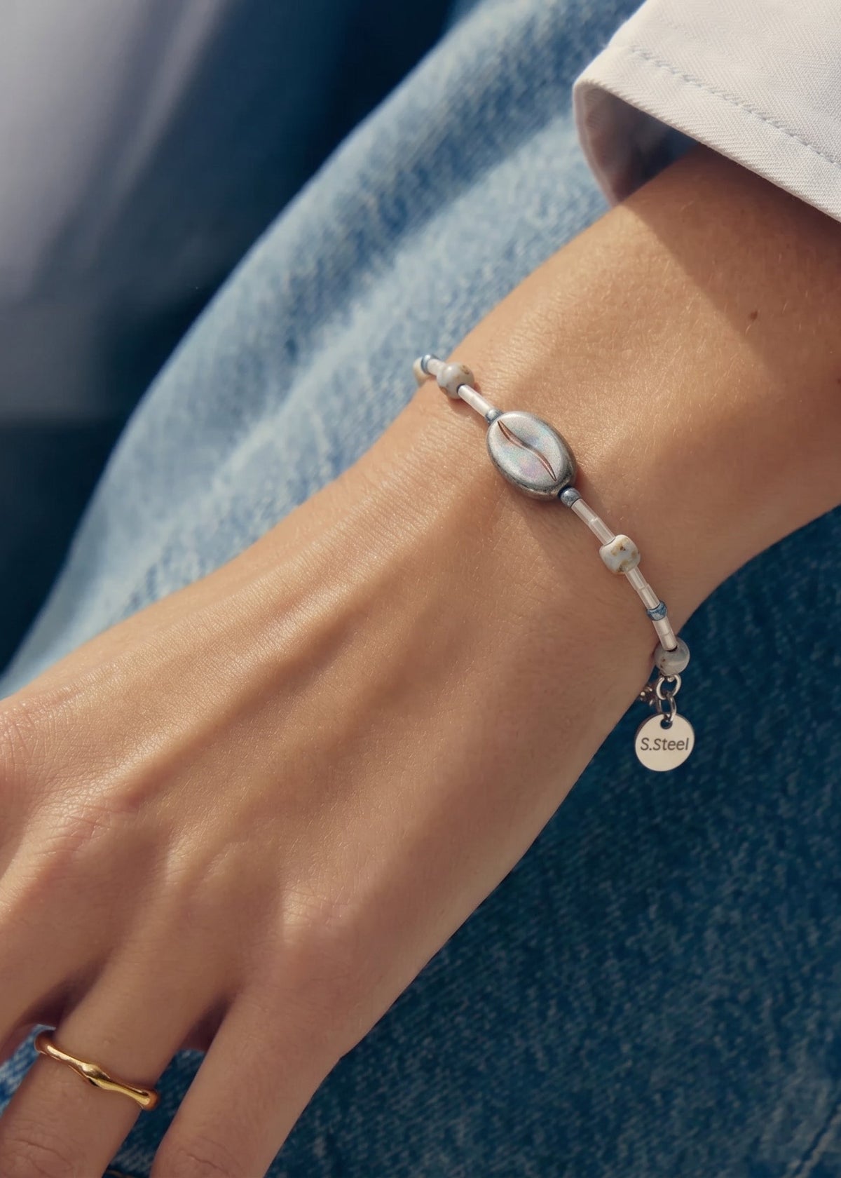 Silver Sea Bracelet