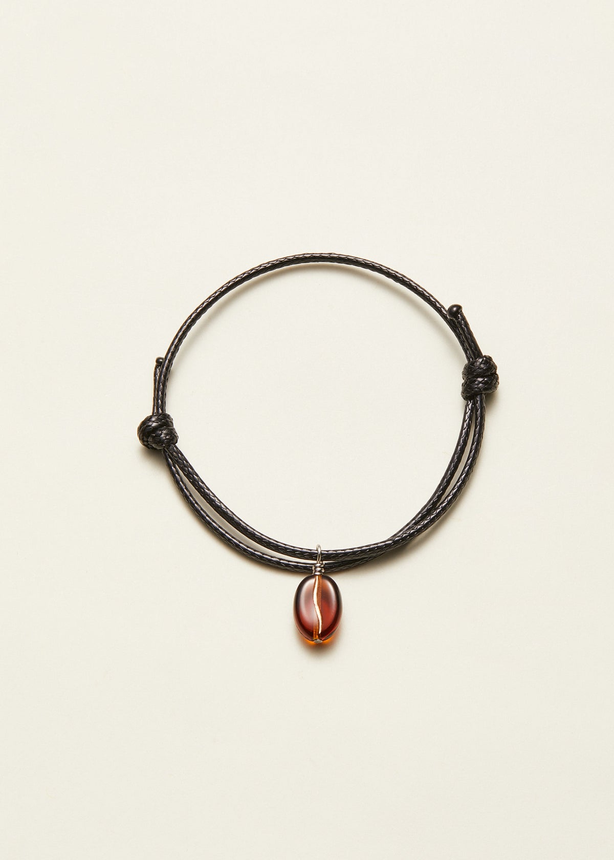 Amber Cord Bracelet