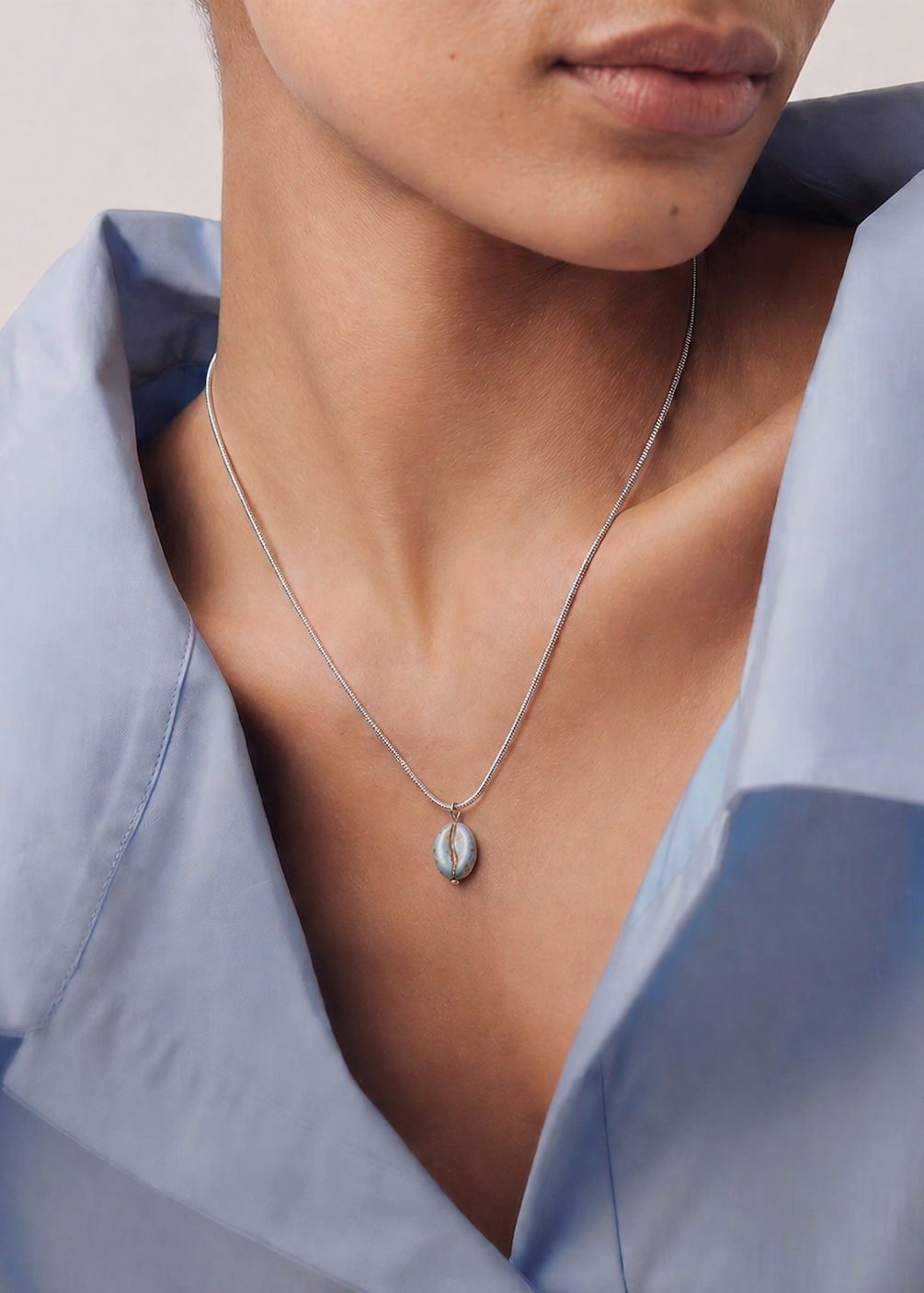 Blue Mist Necklace