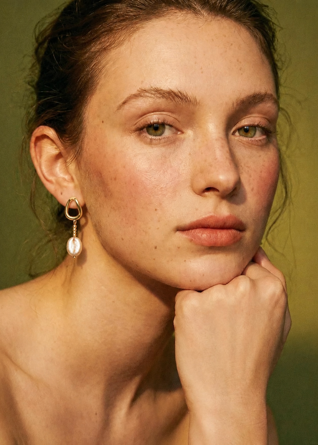 Coconut Latte Earrings