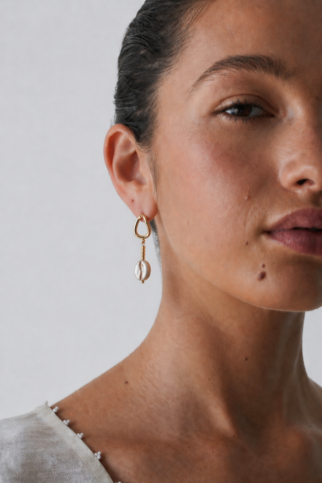 Coconut Latte Earrings