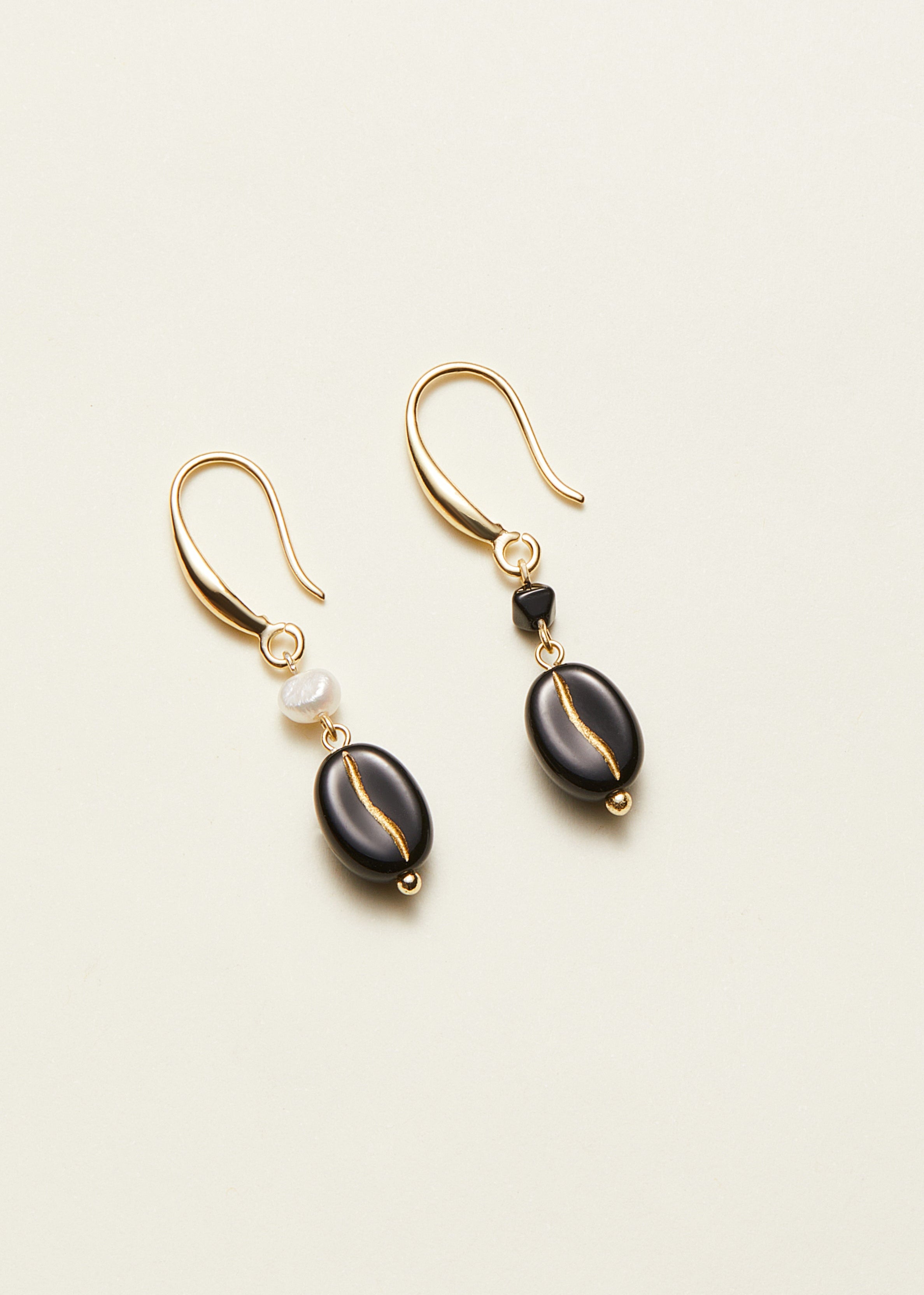 Espresso Drop Earrings