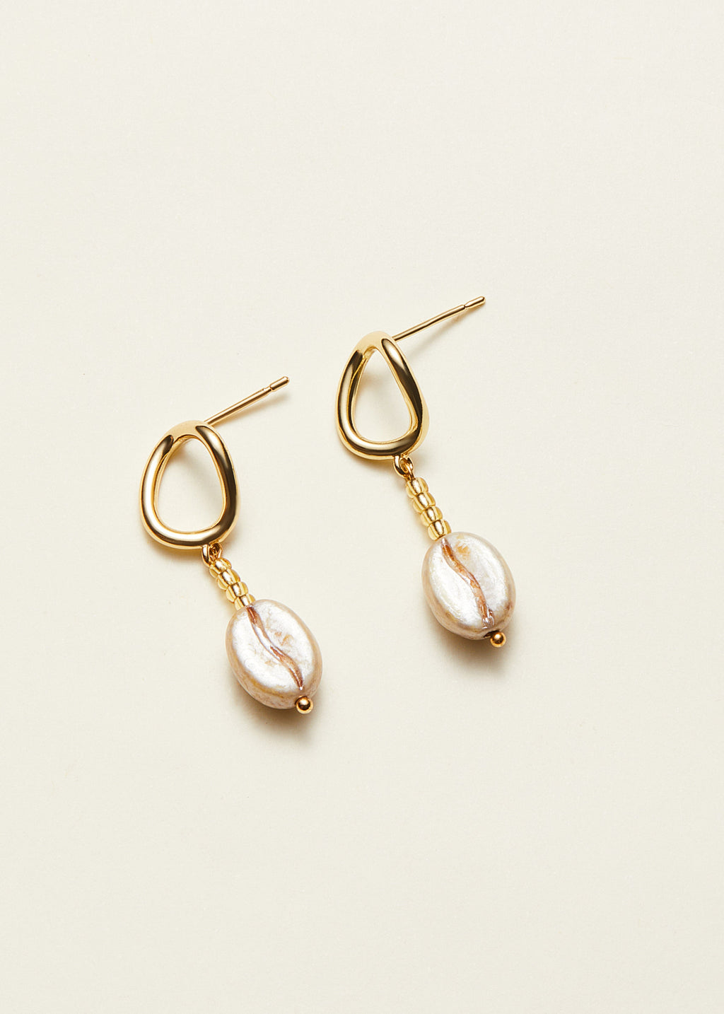 Coconut Latte Earrings