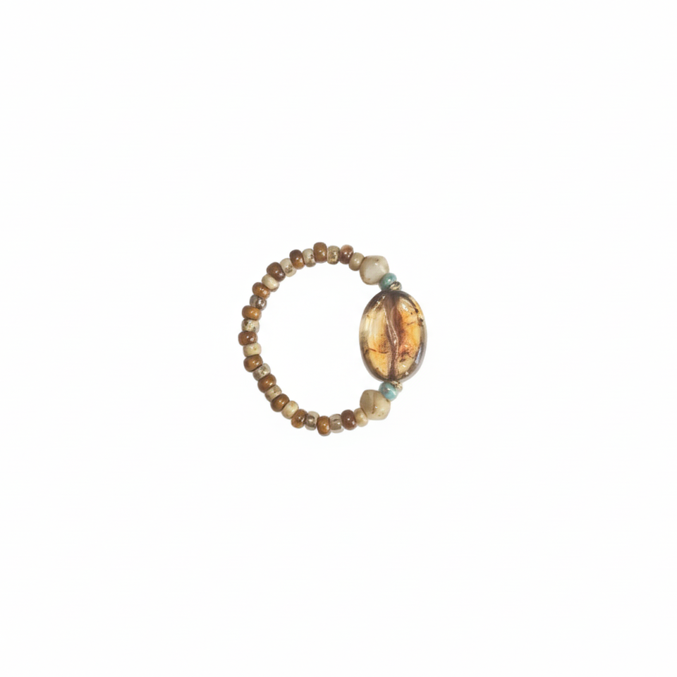 Rainbow Mini Rings - Golden Brown