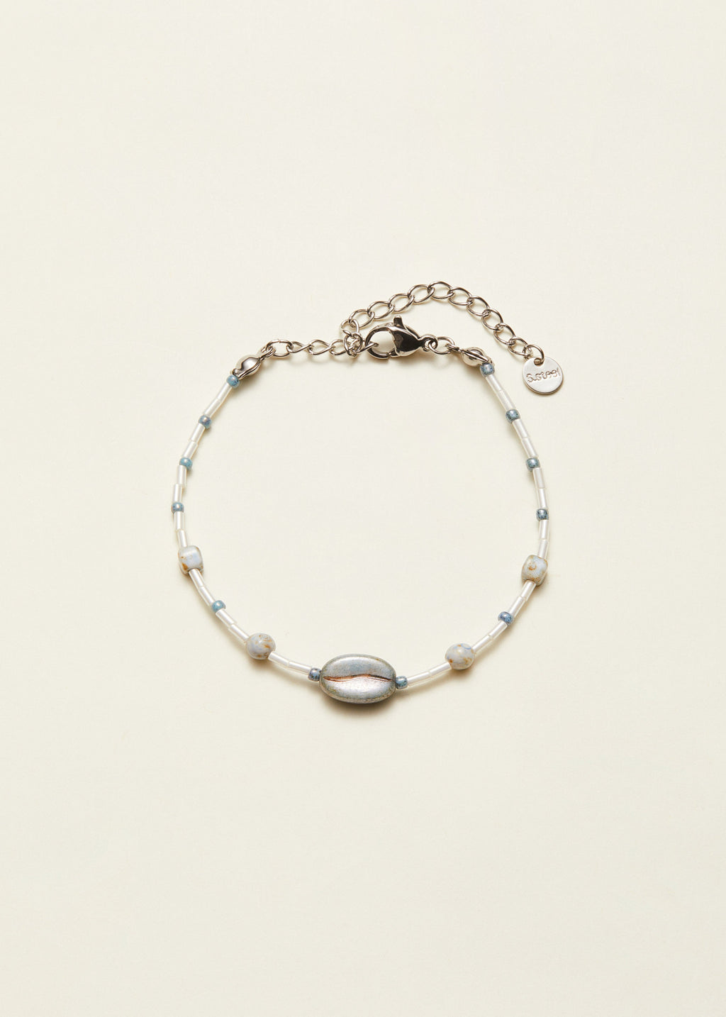 Silver Foam Bracelet