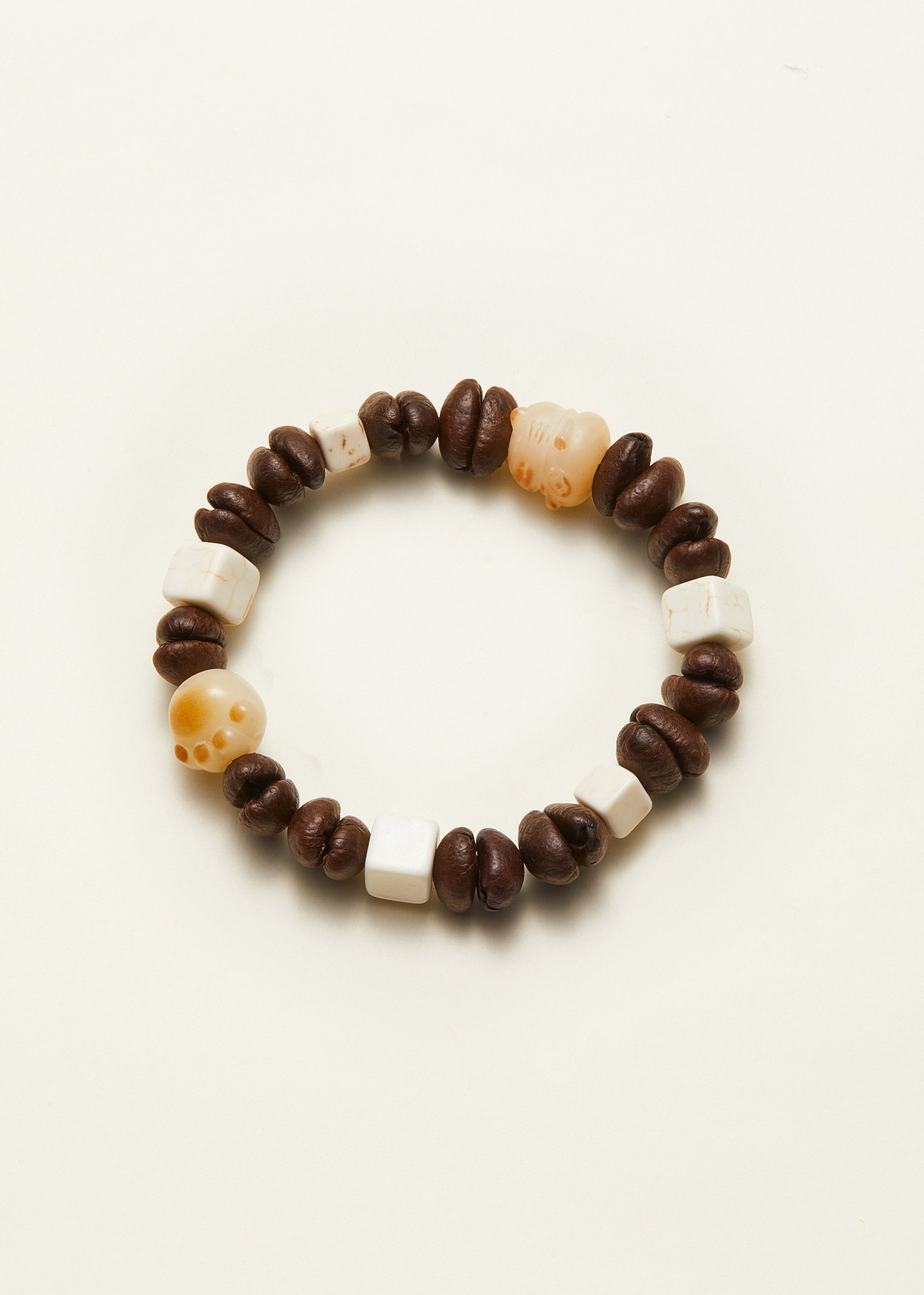 Cutie Cat Coffee Bean Bracelet